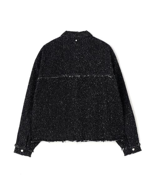 DankeSchon/ダンケシェーン/NEEDLEPUNCH DENIM 3rd JACKET Black S