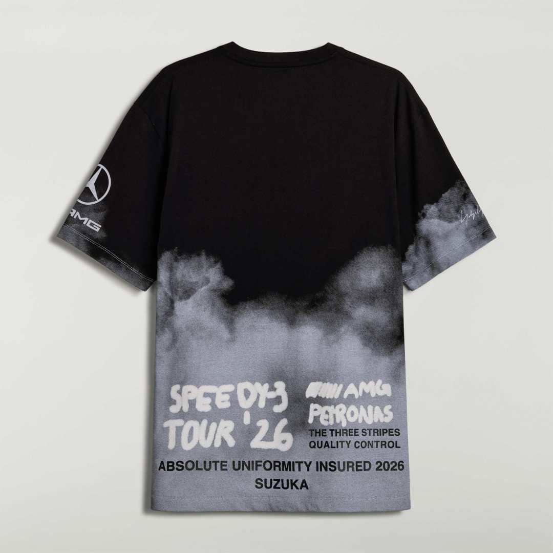 Y-3 MERCEDES - AMG PETRONAS FORMULA 1 TEAM TOUR SHORT SLEEVE TEE Black S