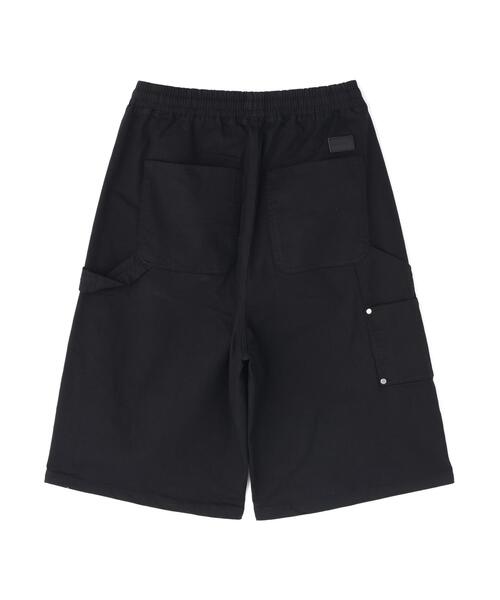 DankeSchon/ダンケシェーン/TCBLK W-KNEE SHORTS Black M