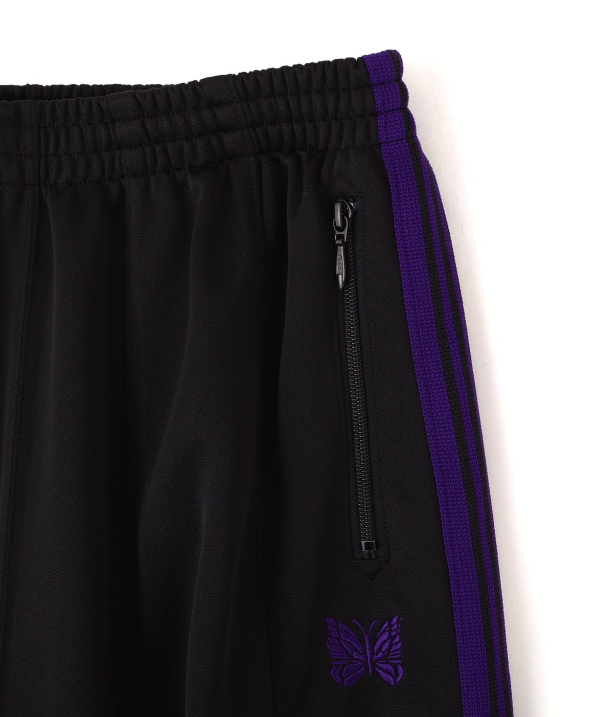 LHP Exclasive NEEDLES/ニードルズ/26SS HDTrack Pants Poly Black/Purple XS