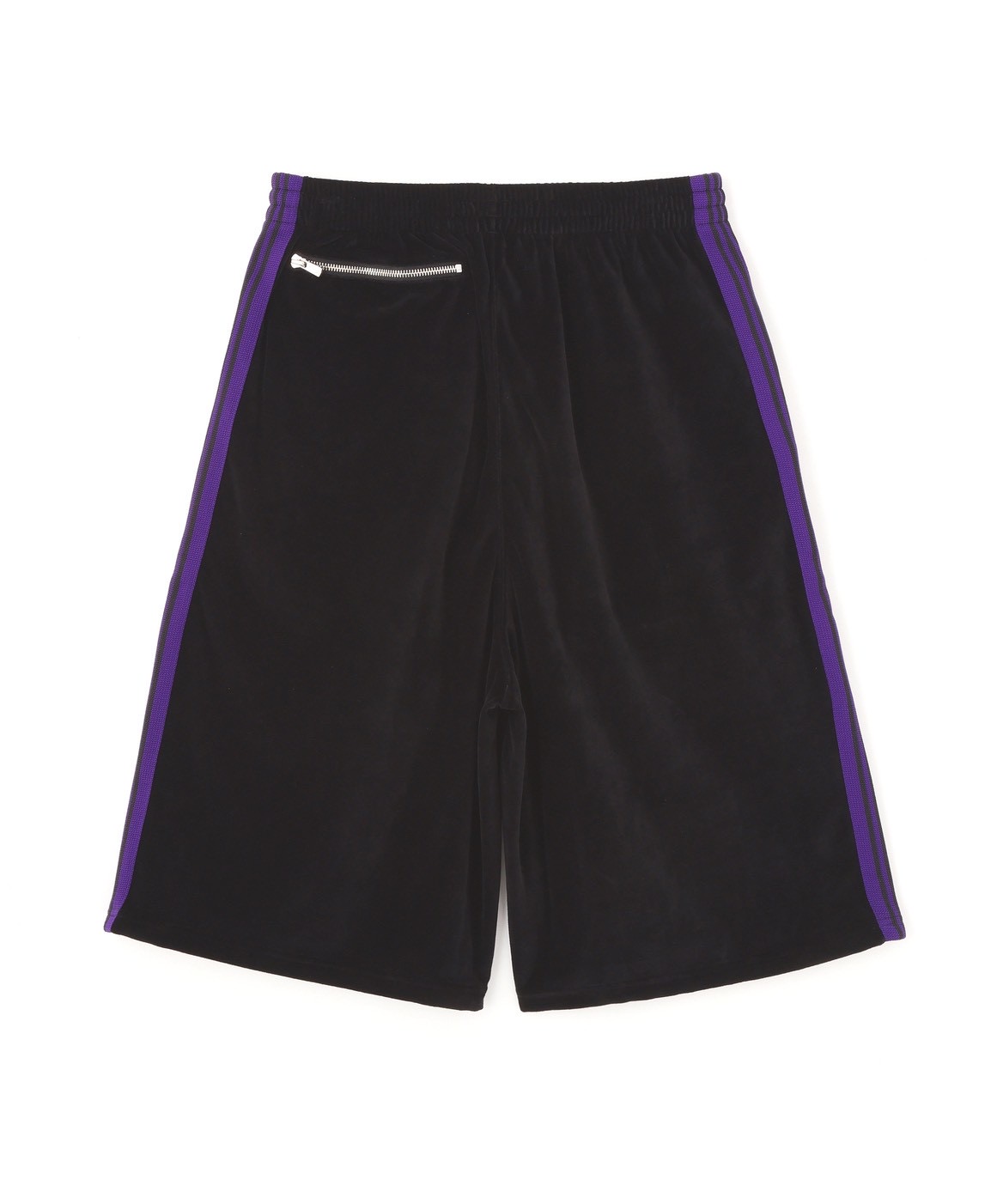 6月発売 LHP exclasive Track Pants H.D shorts Velours Black/Purple XS