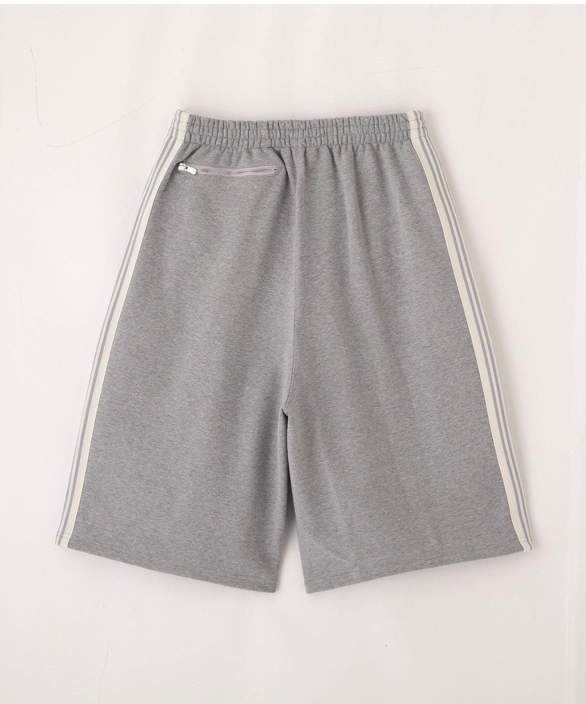 6月発売 LHP exclasive Track Pants Cotton Jersey SHORT Gray/Off XS