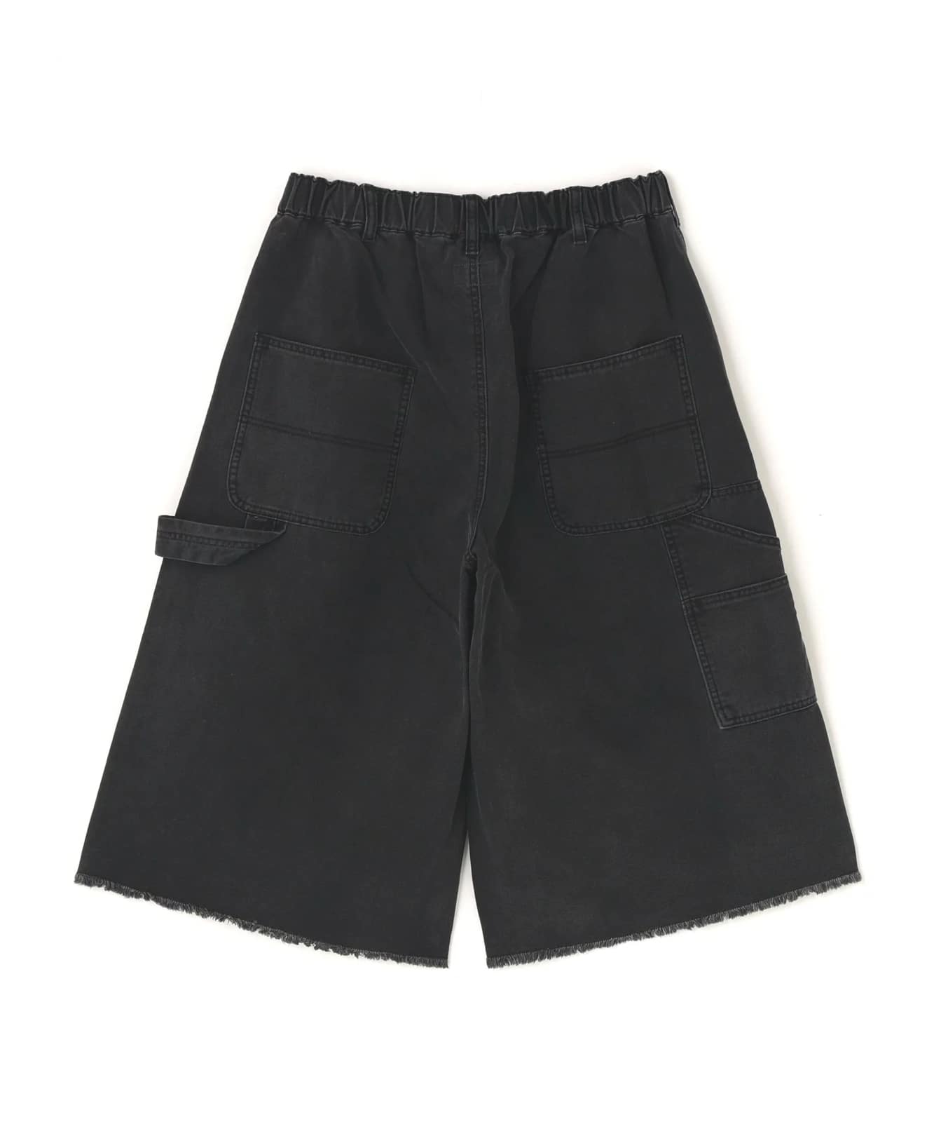 DankeSchon/ダンケシェーン/STUDS W-KNEE DUCK SHORTS Black M