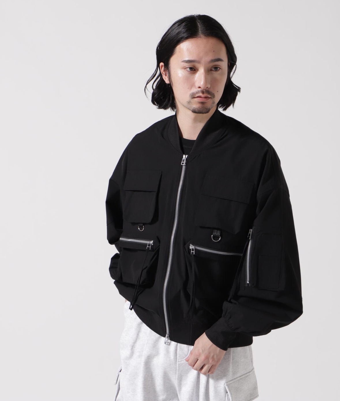 DankeSchon/ダンケシェーン/撥水SN POCKET BLOUSON Black M