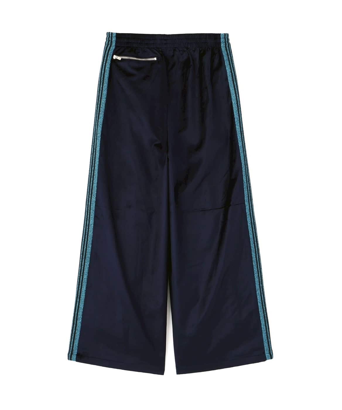 Needles ニードルス 26ss "Exclusive H.D. Track Pant - C/PE Velour" Navy Black XS