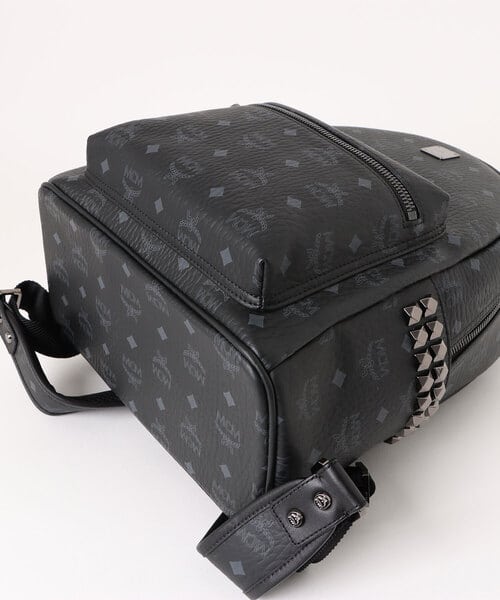 MCM / Stark サイドスタッズ バックパック - ヴィセトス Black F