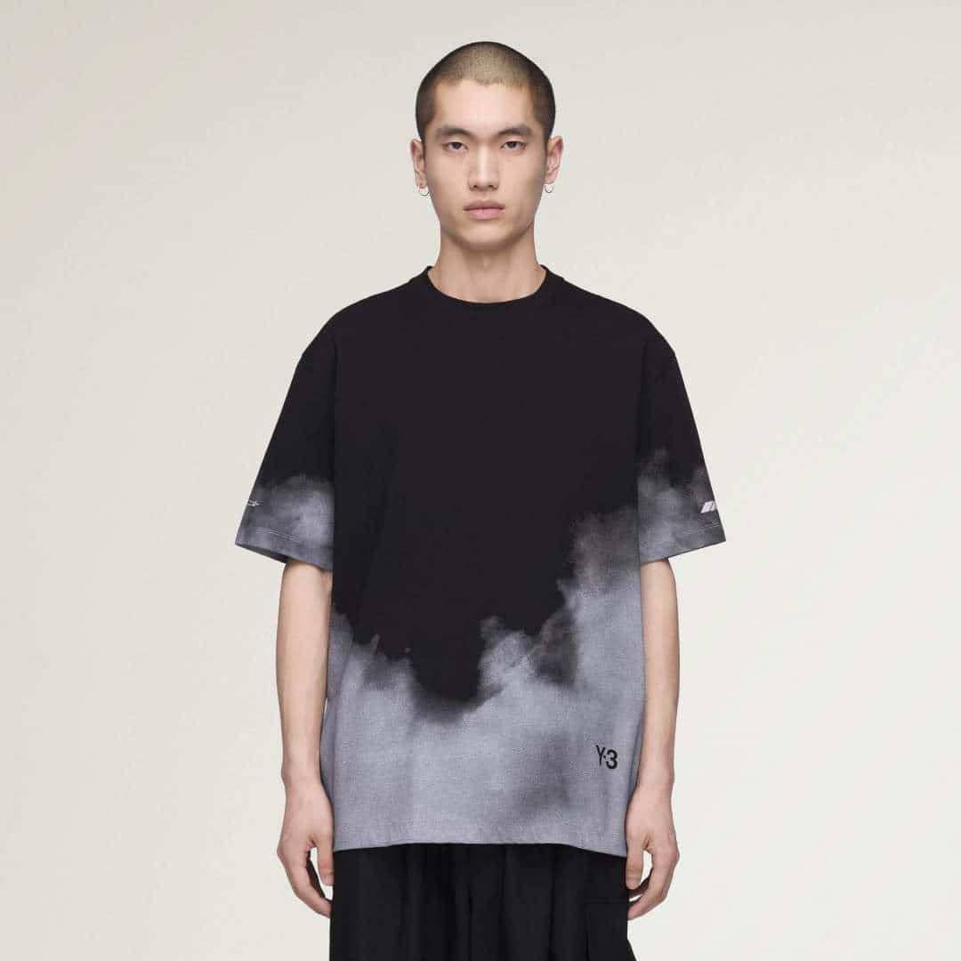 Y-3 MERCEDES - AMG PETRONAS FORMULA 1 TEAM TOUR SHORT SLEEVE TEE Black S