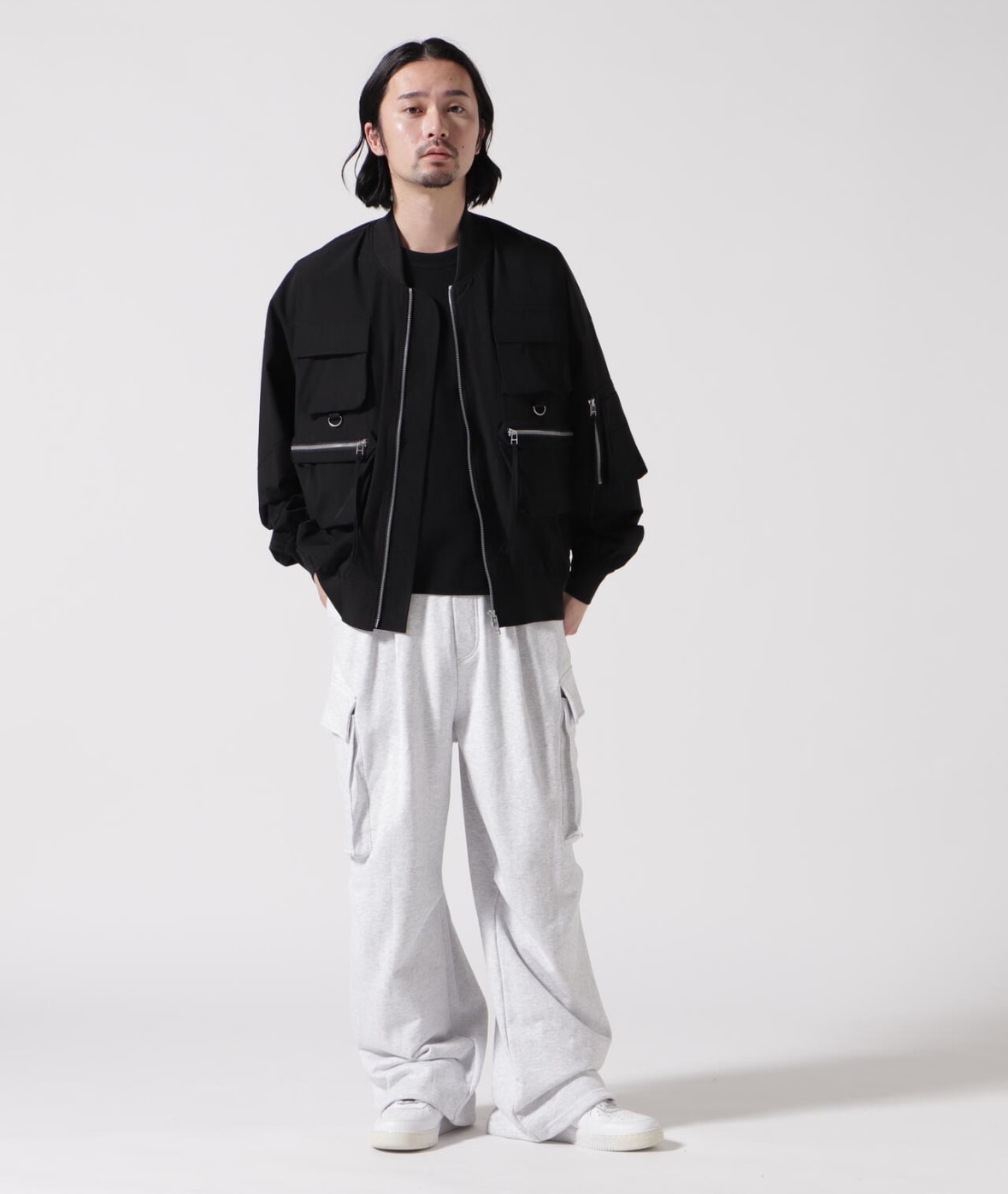 DankeSchon/ダンケシェーン/撥水SN POCKET BLOUSON Black M