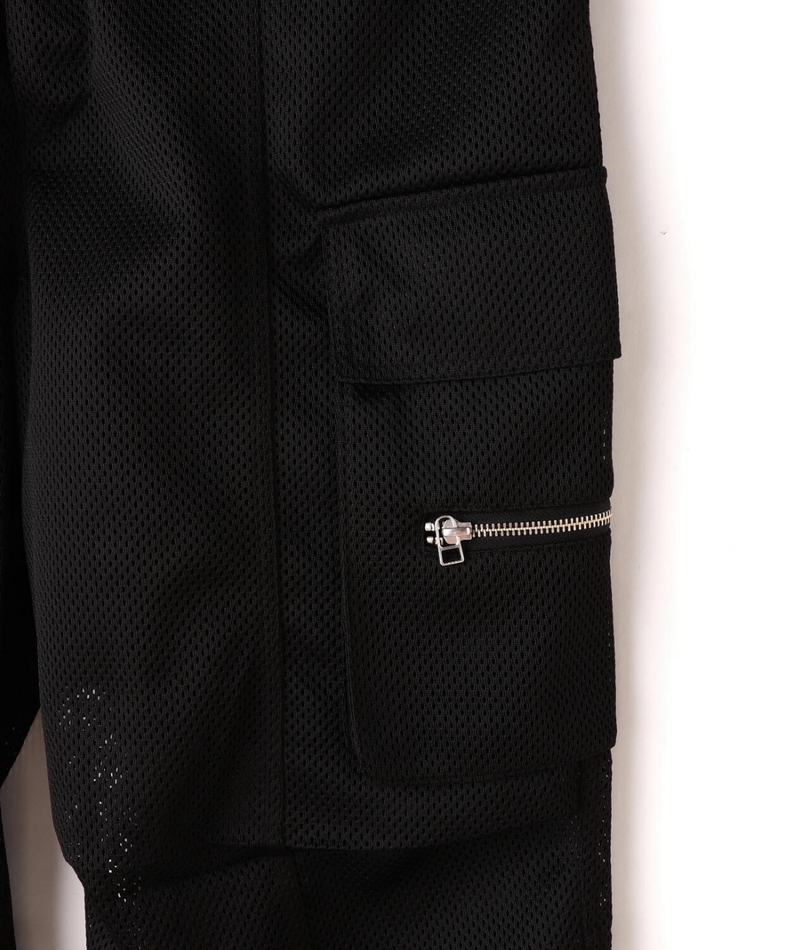 DankeSchon/ダンケシェーン/MESH CARGO PANTS Black M