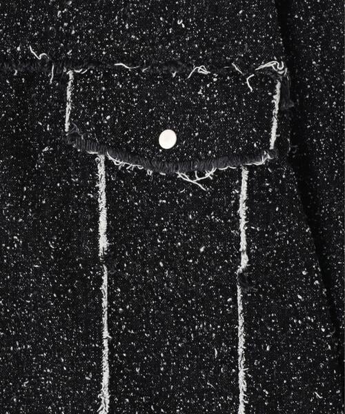 DankeSchon/ダンケシェーン/NEEDLEPUNCH DENIM 3rd JACKET Black S