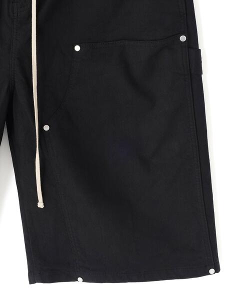 DankeSchon/ダンケシェーン/TCBLK W-KNEE SHORTS Black M