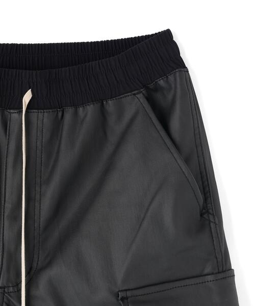DankeSchon/ダンケシェーン/COATING CARGO SHORTS Black M