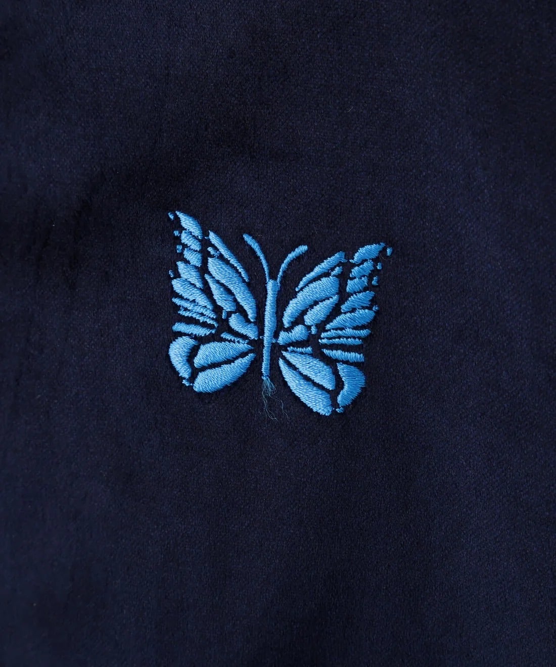 Needles ニードルス 26ss "Exclusive Track Jacket - C/PE Velour" Navy Black S