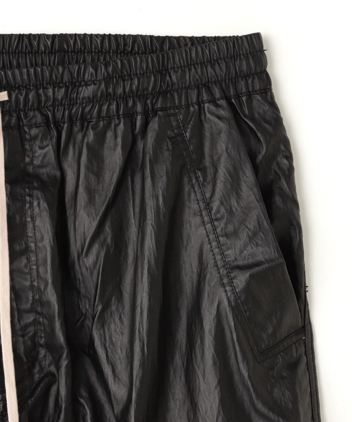 DankeSchon/ダンケシェーン/COATINGTENCEL FLARE CARGO PANTS Black S