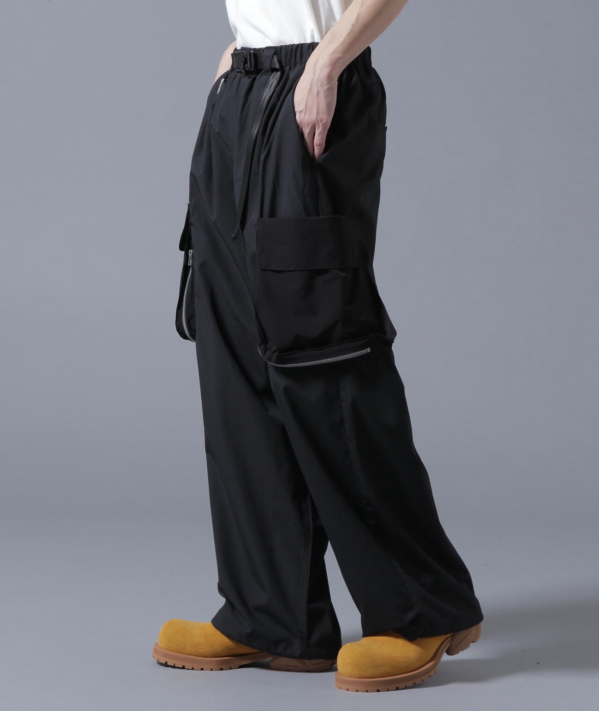 DankeSchon/ダンケシェーン/SWITCH NYLON CARGO Black M