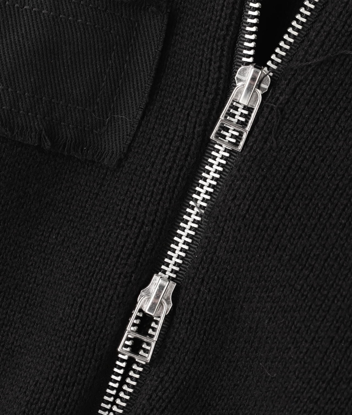 DankeSchon/ダンケシェーン/PATCHWORK KNIT DRIVERS Black M