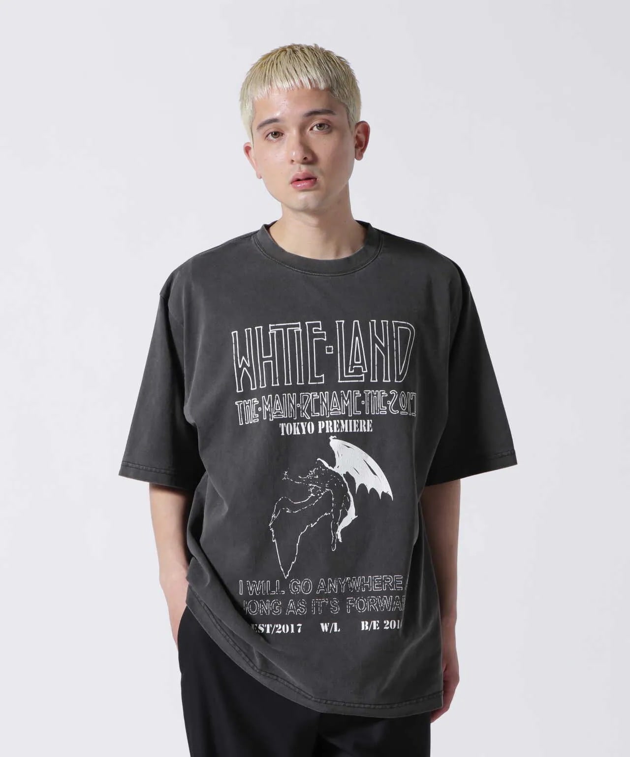 美品‼️ZARAザラ薄手トレーナー ロングTシャツ 前プリント ビック