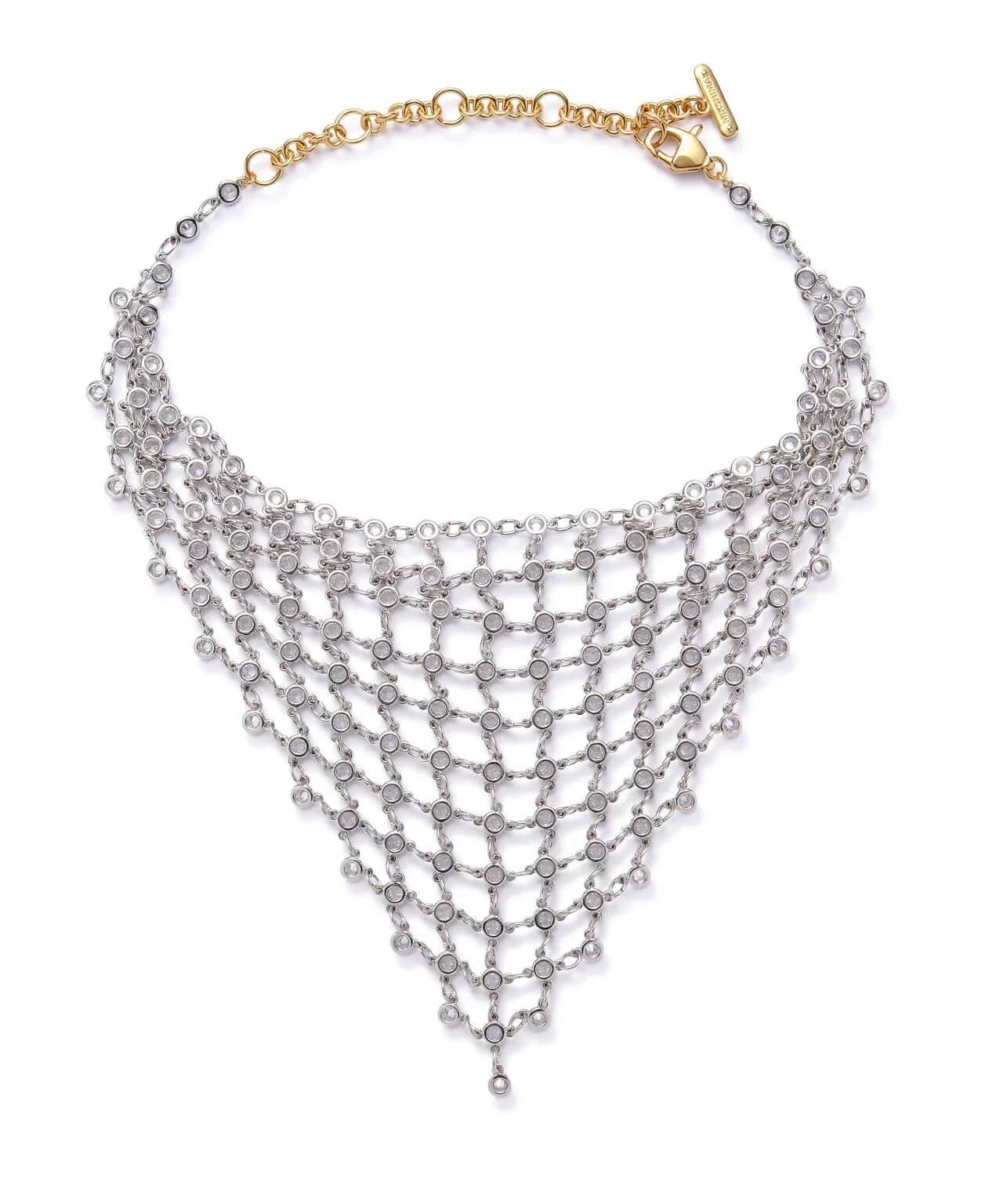 MIKSHIMAI/ミクシマイ/CAHIN BANDANA NECKLACE/ネックレス Silvar Free