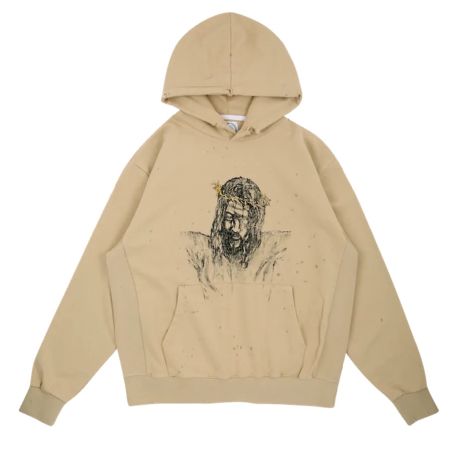 SOMEIT/サミット/SOLVER.P VINTAGE HOODIE SAND Beige M