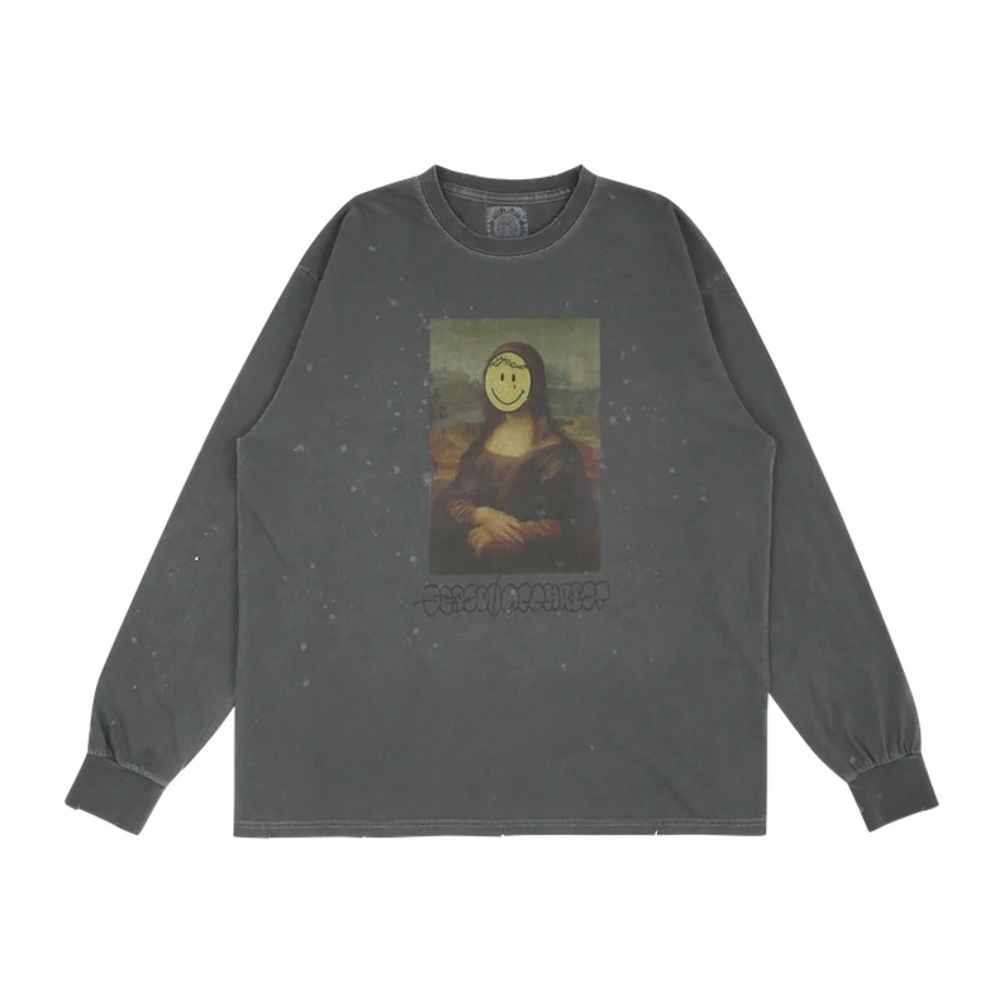 SOMEIT/サミット/S.O.C.A VINTAGE LS TEE STONE GREY White M