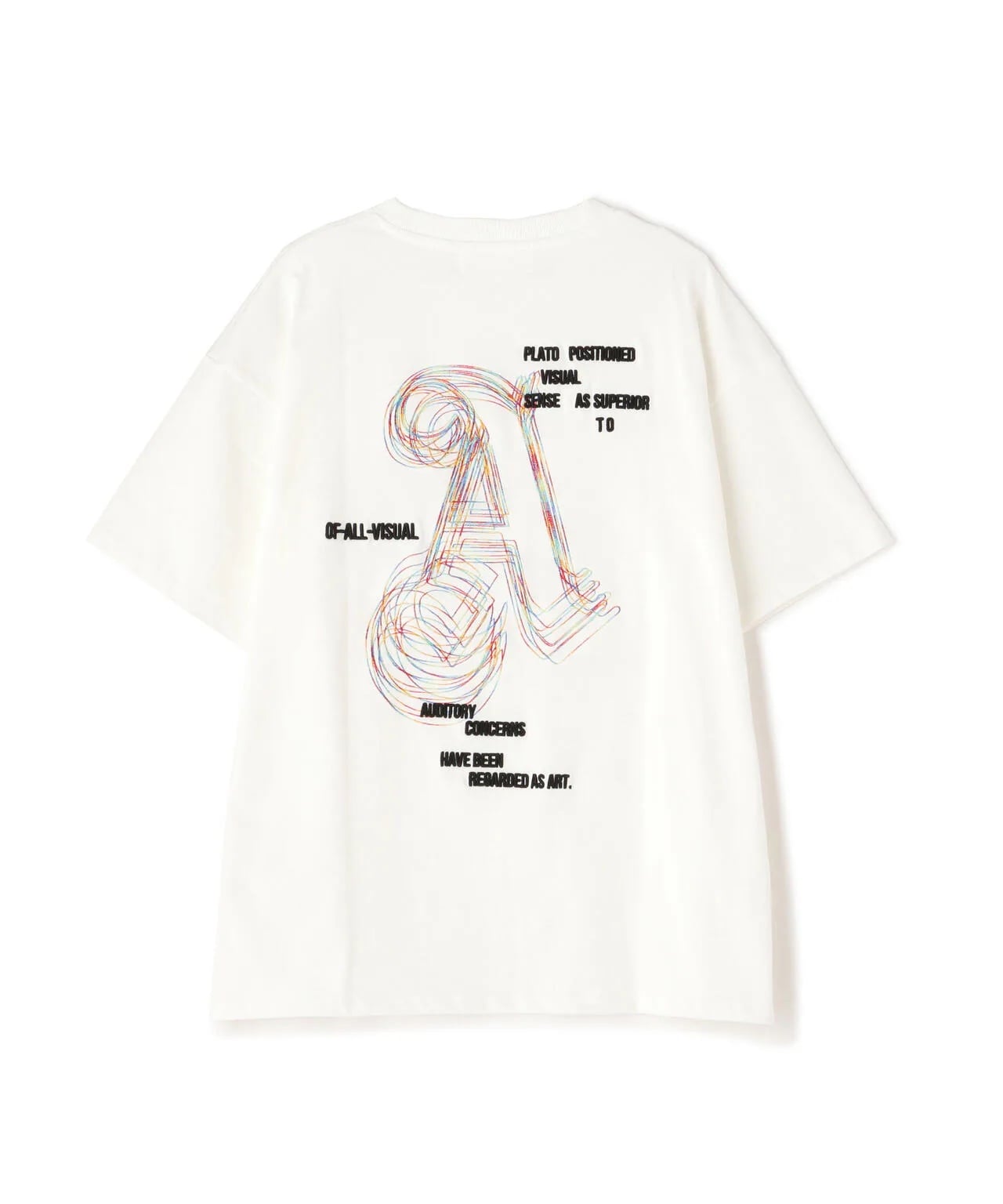 A4A/エーフォーエー/ALPHA s/s TEE White Free