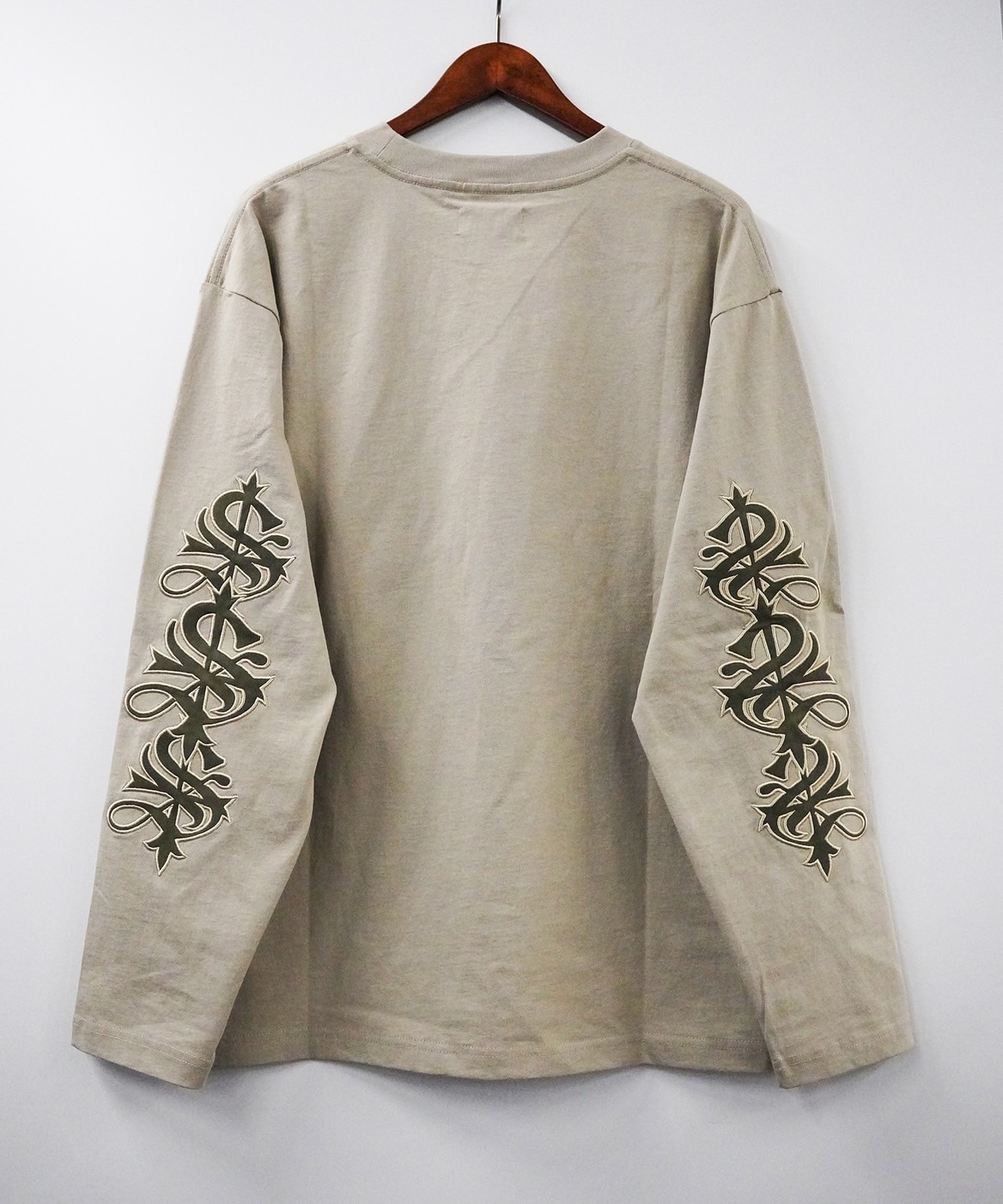  Supplier/Cross long sleeve Tee別注 beige M