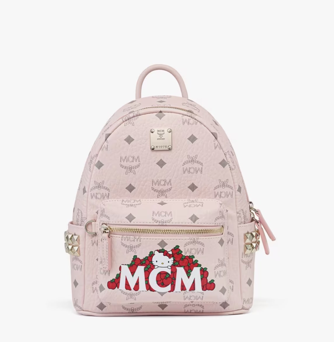 MCM X HELLO KITTY STARK サイドスタッズ バックパック - ヴィセトス(Mini Pink)｜ LHP｜名古屋PARCO |  ONLINE PARCO（オンラインパルコ）