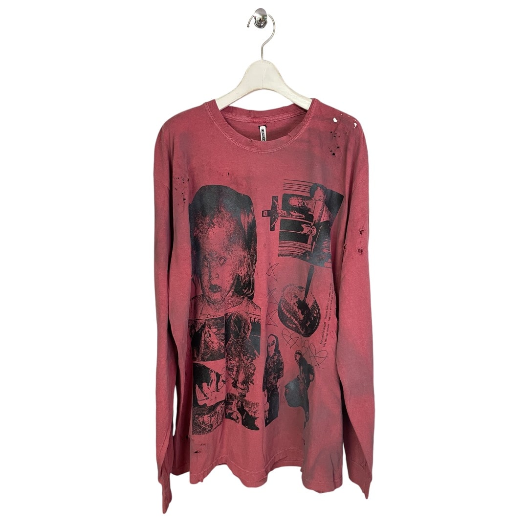 emary エメリー Damaged Luv bite long T　BLOOD Blood F
