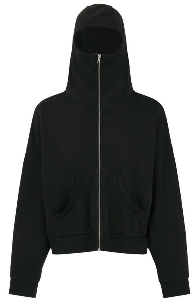 entire studios / エンタイアスタジオ　/ FULL ZIP / SOOT Black S