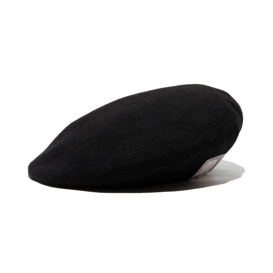 THE H.W.DOG&CO./ザエイチダブリュードッグアンドコー/FLAT BERET Black Free
