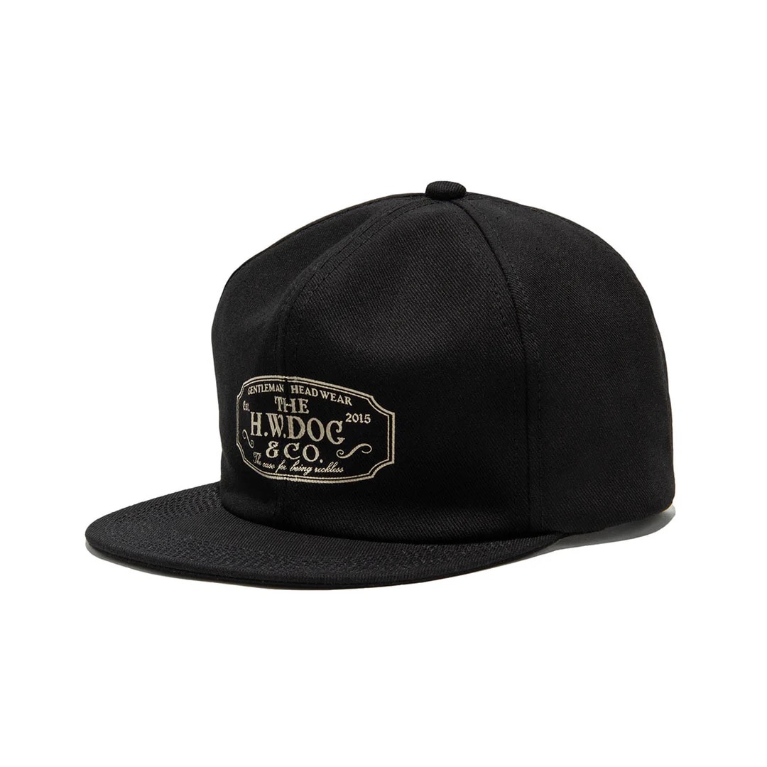 THE H.W.DOG&CO / ザエイチダブリュードッグアンドコー / TRUCKER CAP - Black BLACK 38