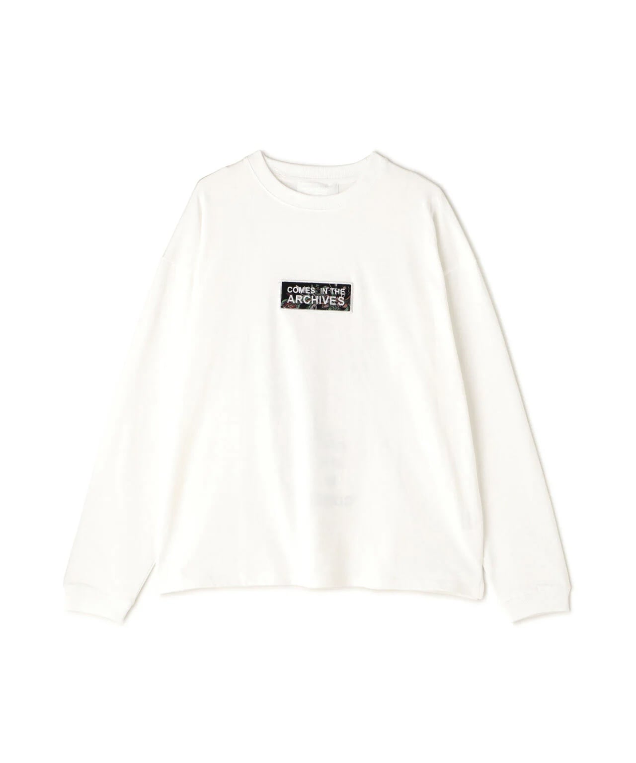  A4A/エーフォーエー/INDIAN TREE LONGSLEEVE TEE White F