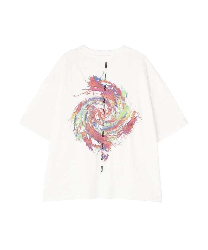 A4A/エーフォーエー/ S/S TEE CIRCLE White M