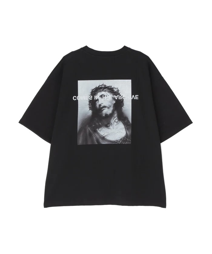 A4A/エーフォーエー/S/S TEE JESUS Black M