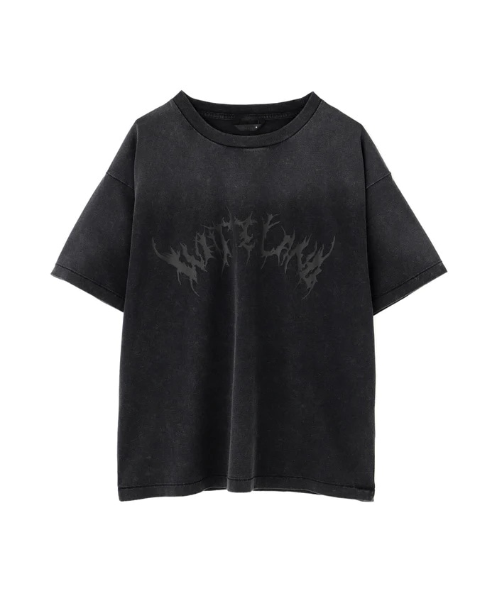 WHITELAND/ホワイトランド/LOGO TEE Black FREE