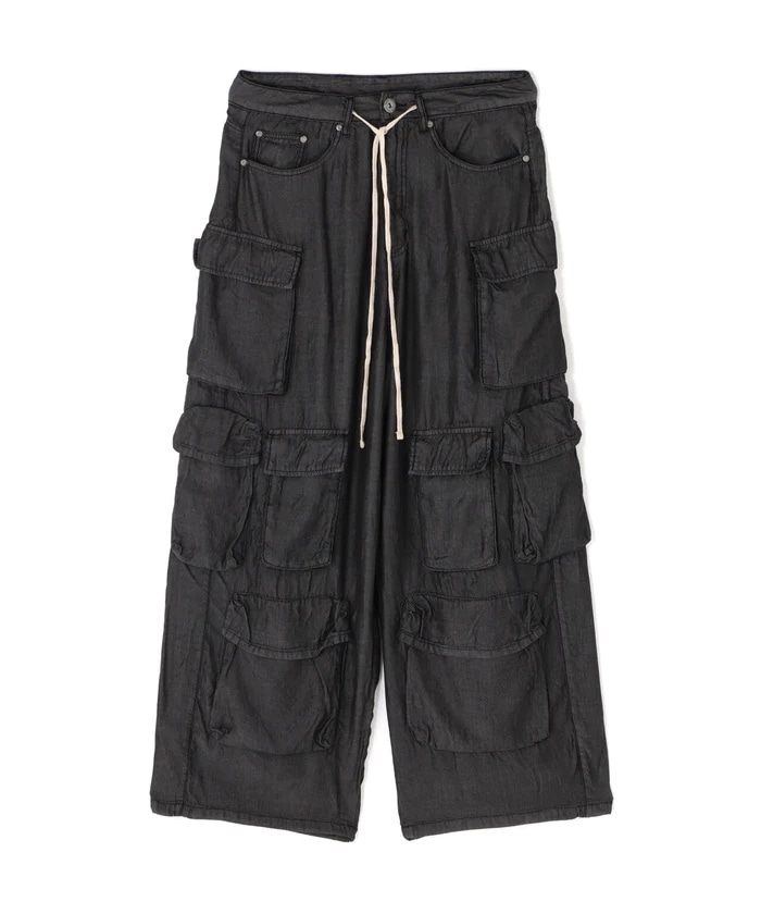 DankeSchon/ダンケシェーン/TENCEl CARGO PANTS Black M
