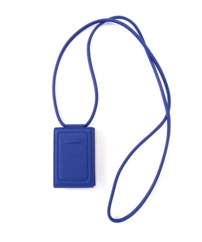 objects.io/オブジェクツアイオー/SHOULDER WALLT BLUE FREE