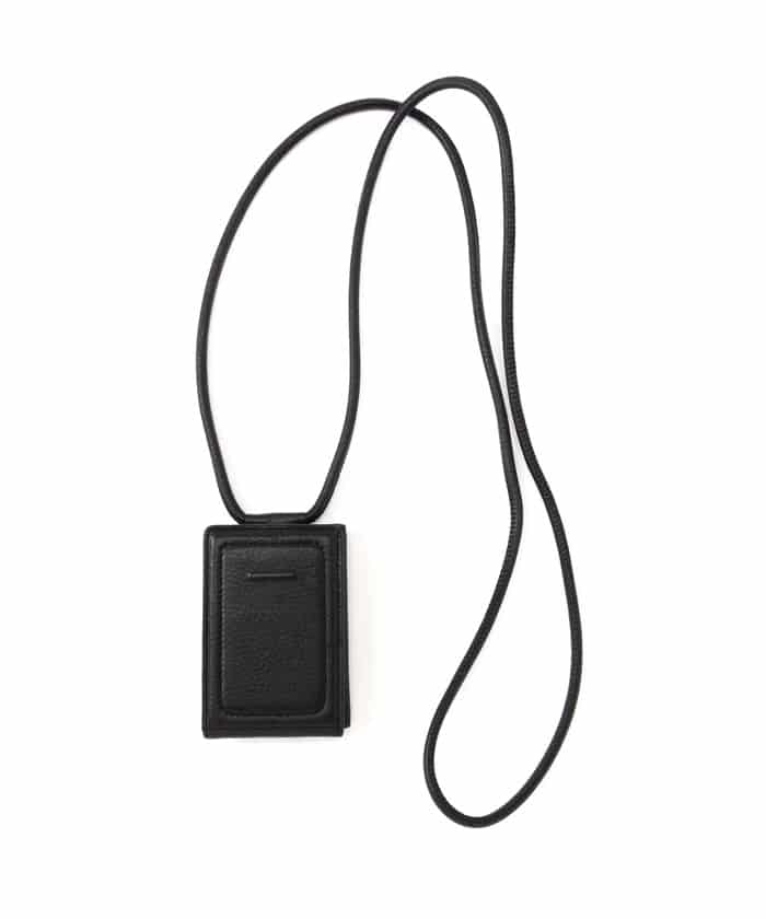 objects.io/オブジェクツアイオー/SHOULDER WALLT BLACK FREE