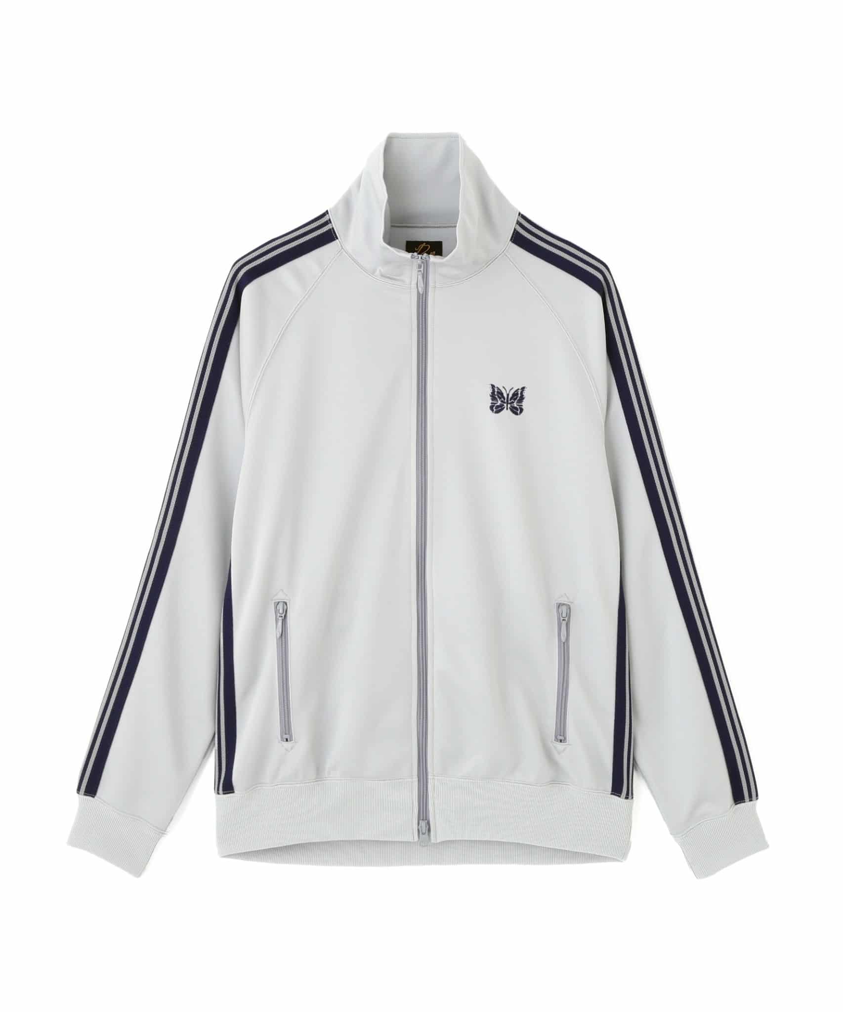 NEEDLES/ニードルズ/【LHP EXCLUSIVE】TRACK JACKET - POLY SMOOTH GREY XS