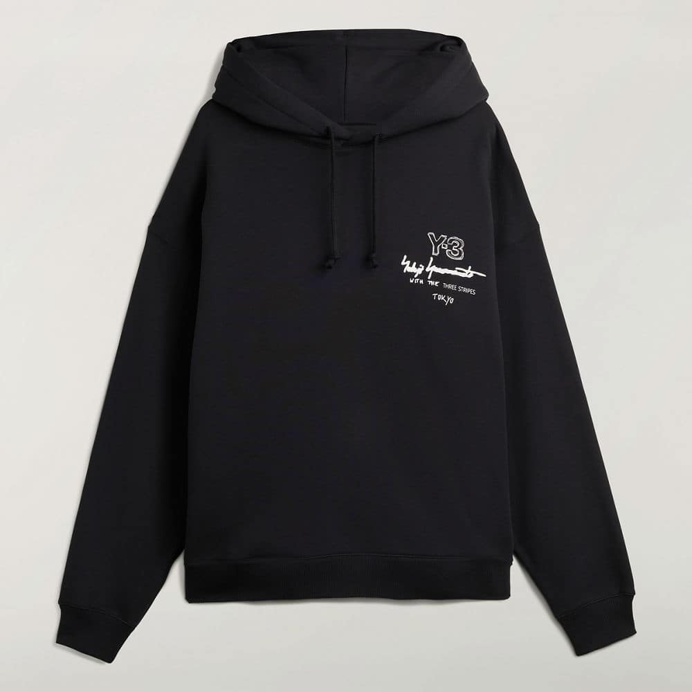Y-3 /ワイスリー/GRAPHIC FT HOODIE BLACK S