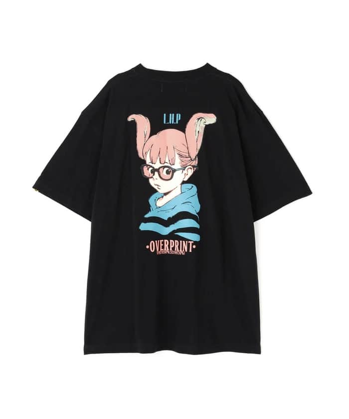overprint/オーバープリント/【LHP EXCLUSIVE】RABBIT TEE Black M