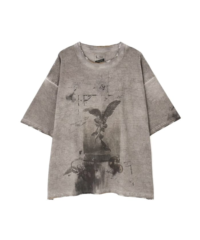 DankeSchon/ダンケシェーン/BURN S/S TEE PRAY Beige M