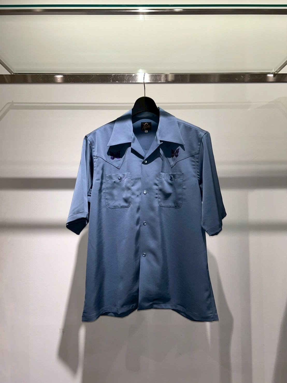 Needles/ニードルス/COWBOY SHIRTS Blue S