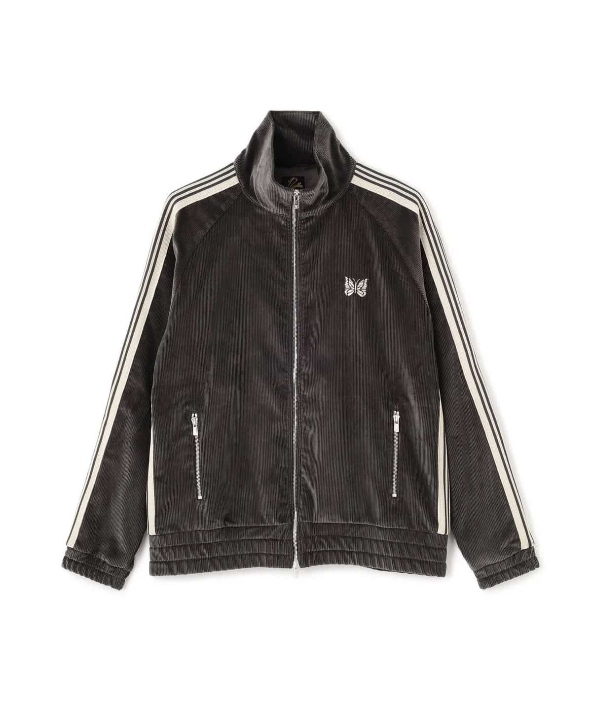 Needles 25aw "Exclusive Track Jacket - Corduroy" Charcoal Beige S