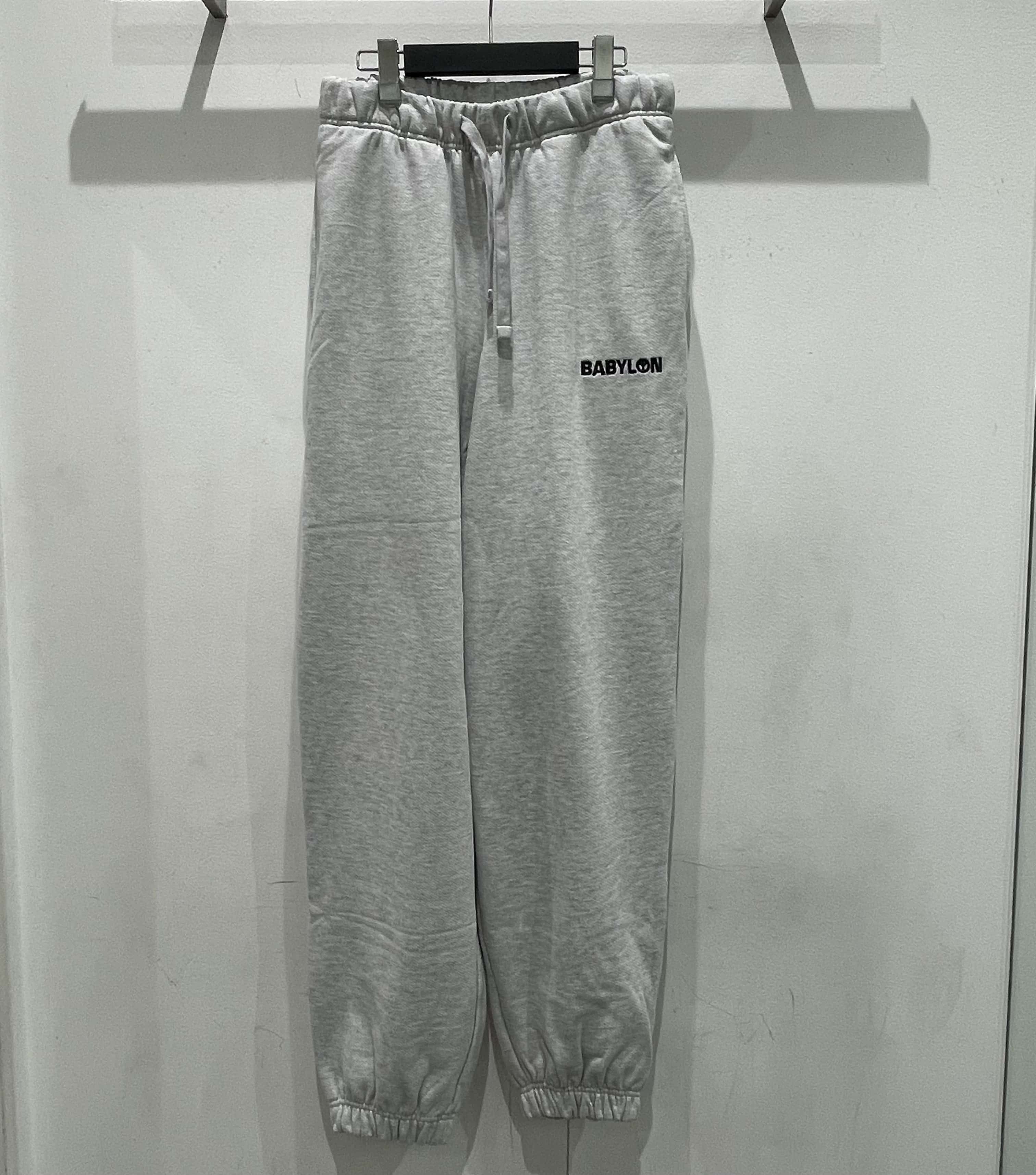 BABYLON/バビロン/SHOP SWEATPANT gray S