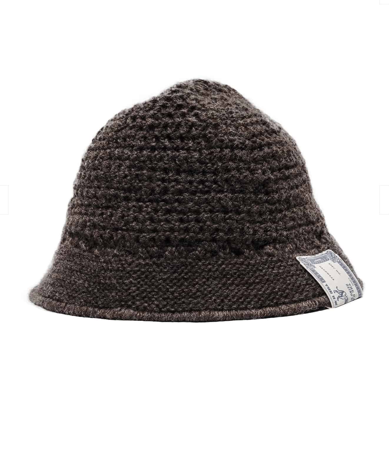 THE H.W.DOG&CO./ザエイチダブリュードッグアンドコー/KNIT HAT Brown Free
