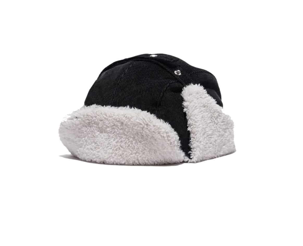 THE H.W.DOG&CO./ザエイチダブリュードッグアンドコー/ FLIGHT CAP - BLACK Black 38