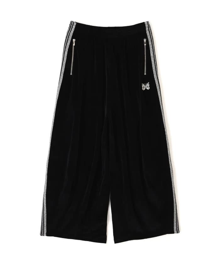 NEEDLES/ニードルズ/【LHP EXCLUSIVE】H.D.TRACK PANT - C/PE VELOUR（BLACK） Black XS