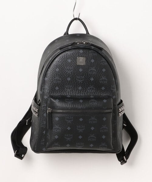 MCM / Stark サイドスタッズ バックパック - ヴィセトス(F Black 
