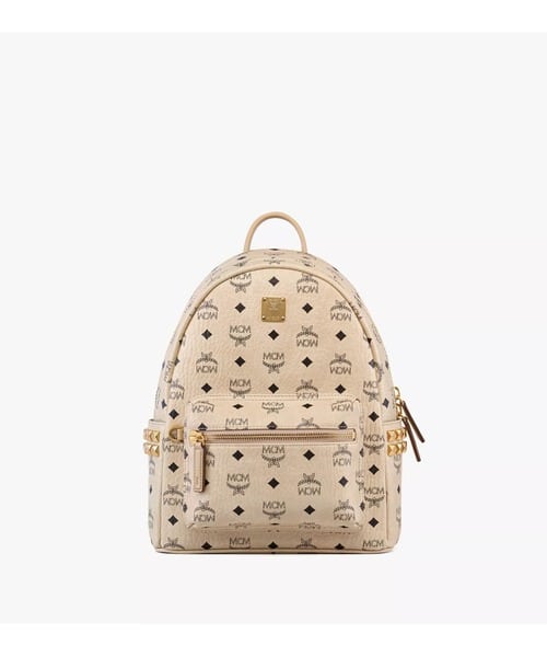 MCM/エムシーエム/Stark SideStuds BackPack SML White F